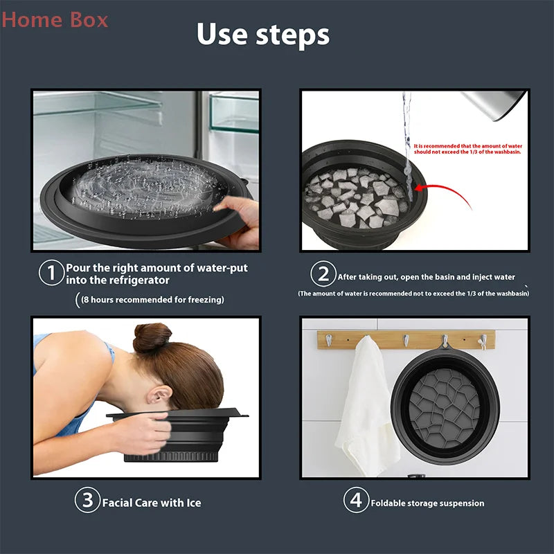 🧊 Facial Ice Bath Bowl