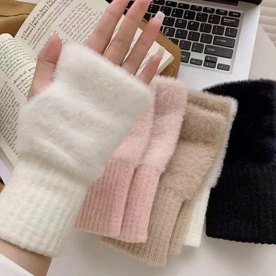 Winter Fingerless Gloves