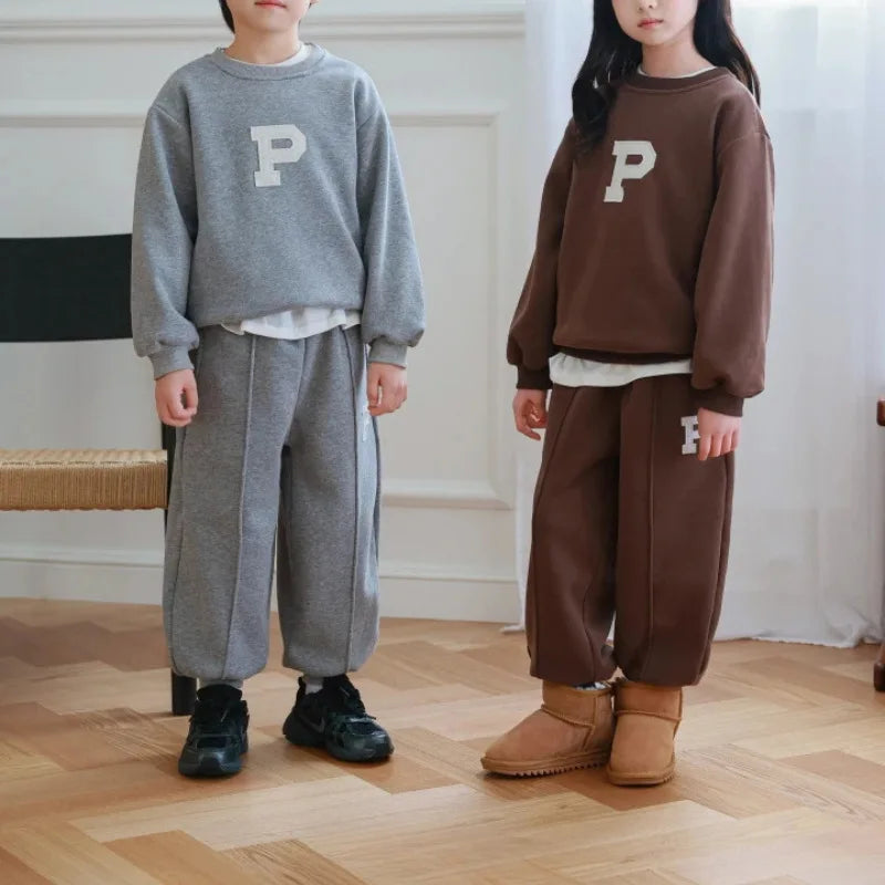 Kids Fleece Tracksuit Set