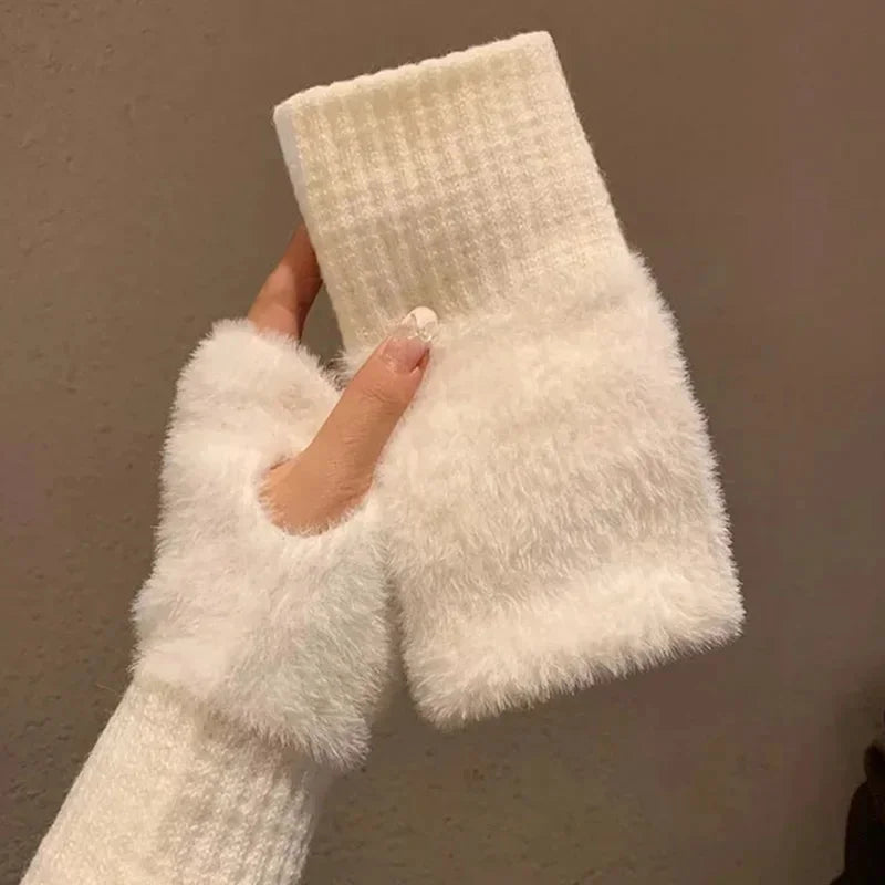 Winter Fingerless Gloves