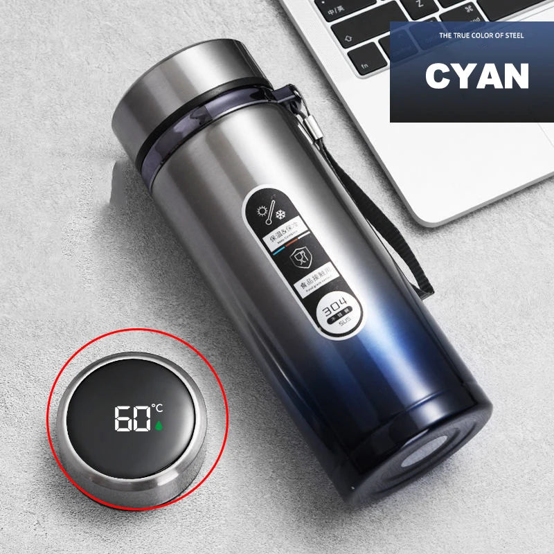 🧊 Smart Water Bottle with Temperature Display
