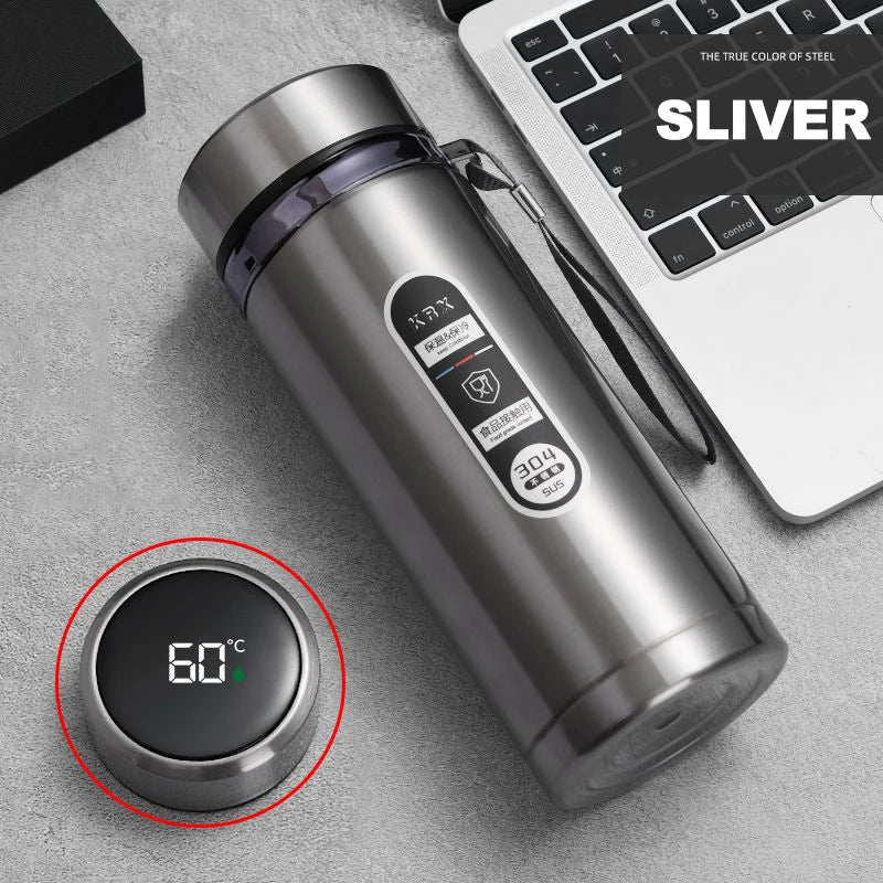 🧊 Smart Water Bottle with Temperature Display