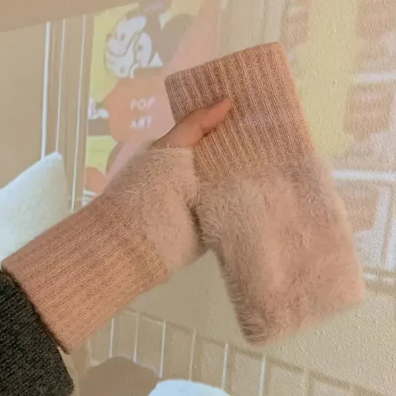 Winter Fingerless Gloves