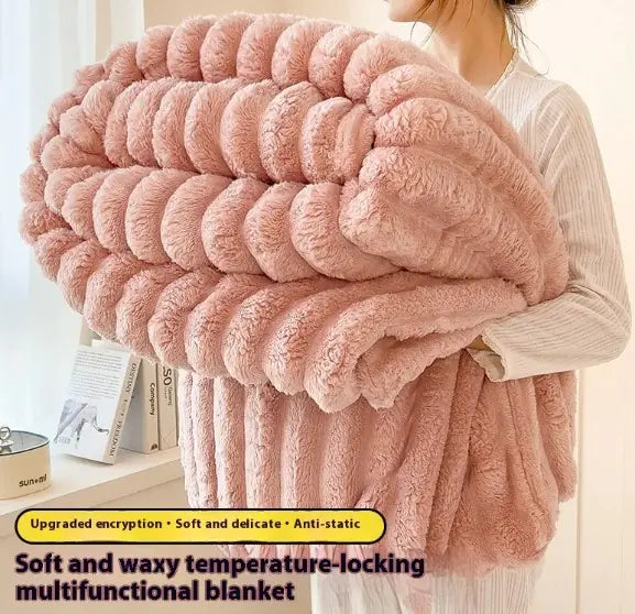 Luxury Velvet Blanket - Ultra Soft Plush Throw