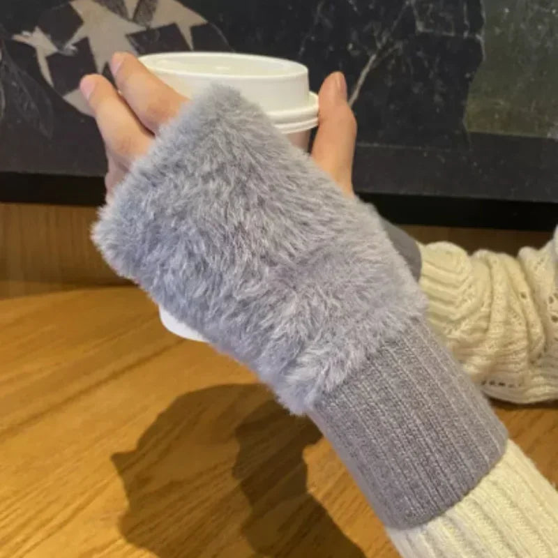 Winter Fingerless Gloves