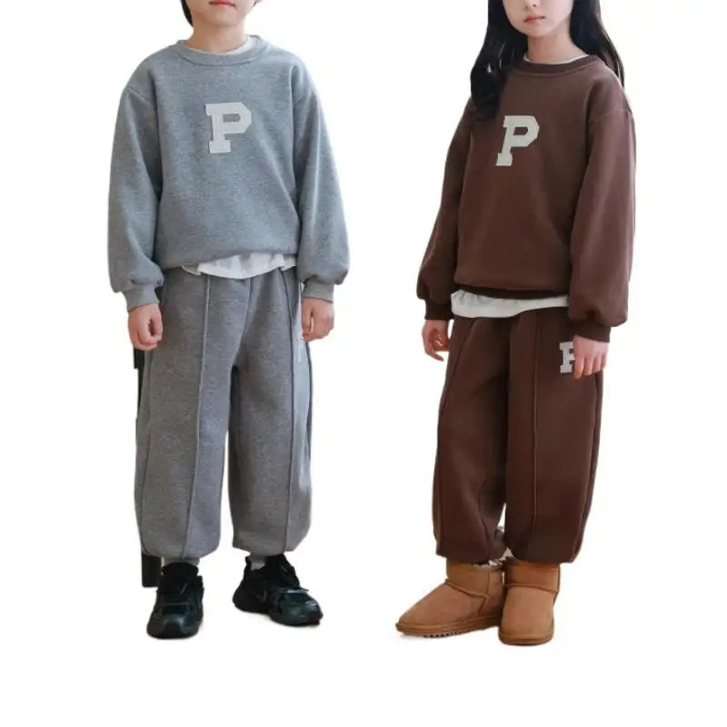 Kids Fleece Tracksuit Set