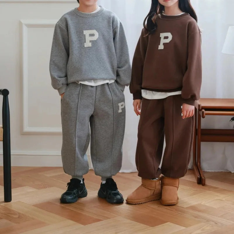 Kids Fleece Tracksuit Set