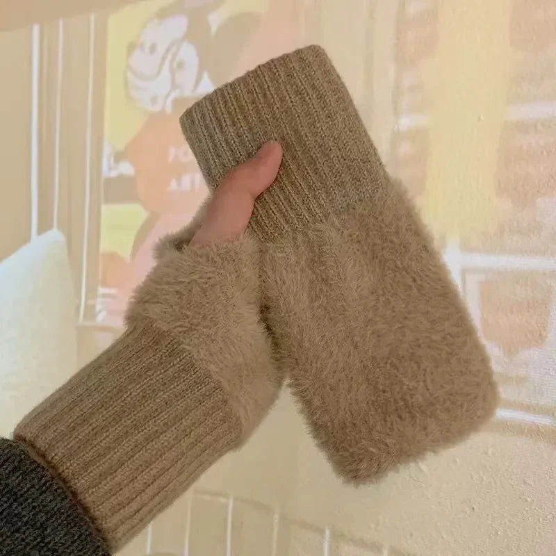Winter Fingerless Gloves