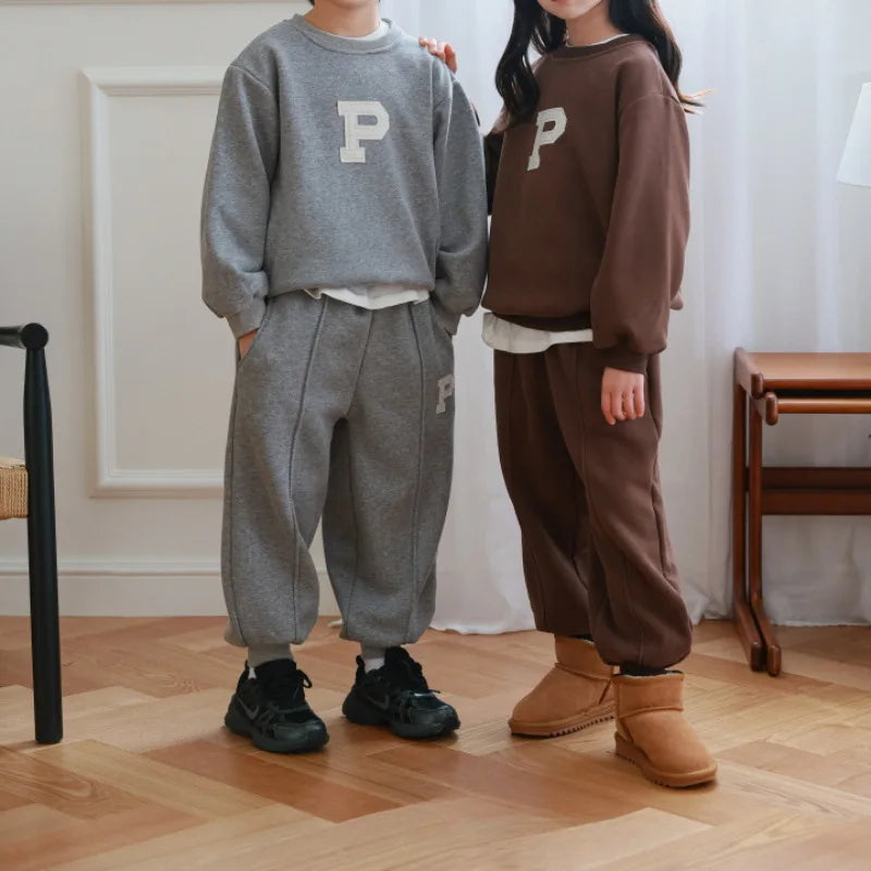 Kids Fleece Tracksuit Set