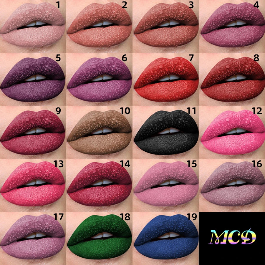 Matte Lip Gloss - 19 Colors