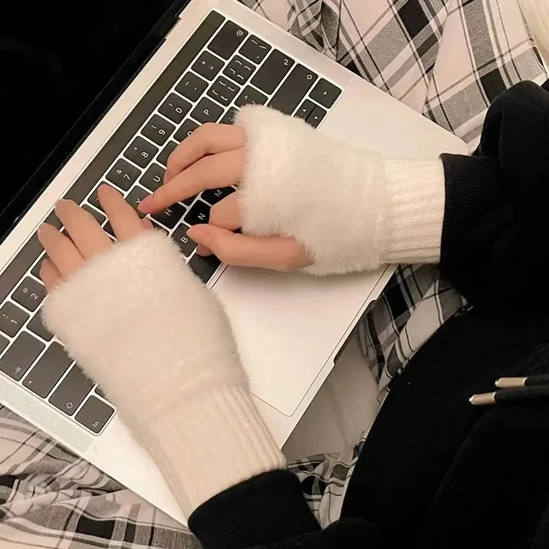 Winter Fingerless Gloves