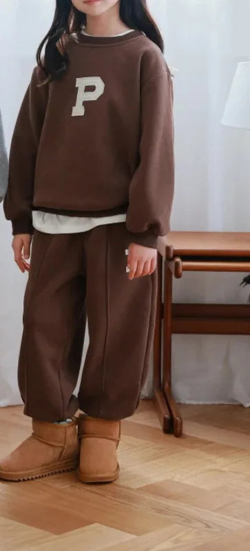 Kids Fleece Tracksuit Set