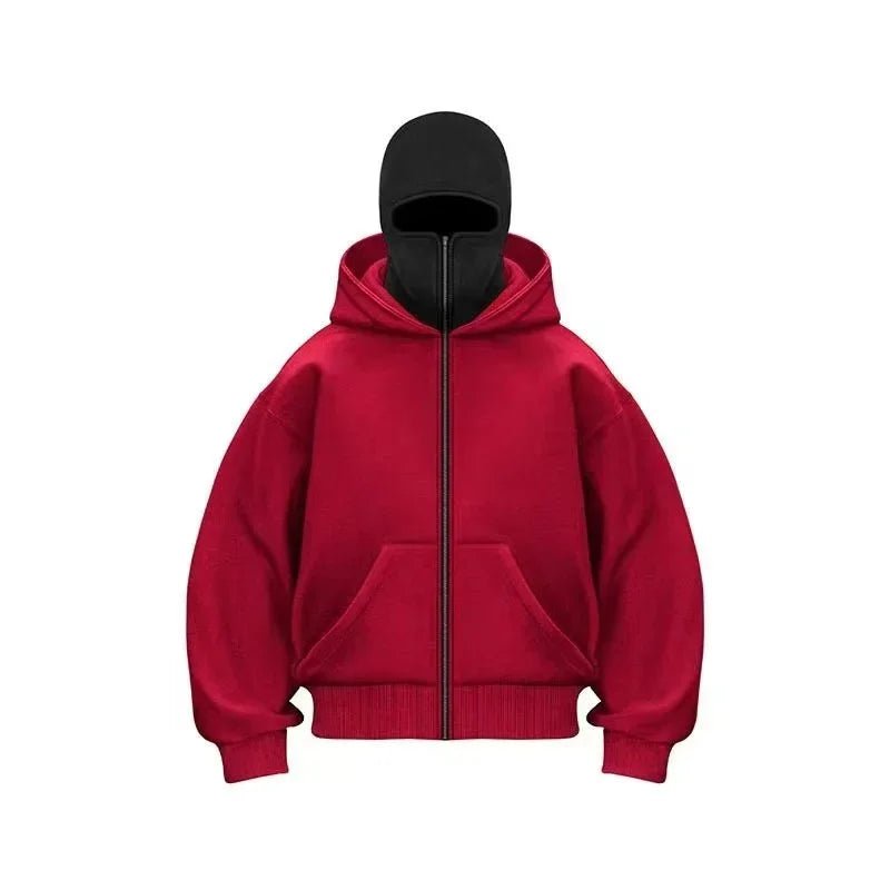 "ShadowHood™ – Y2K Masked Hoodie" - NEXUS