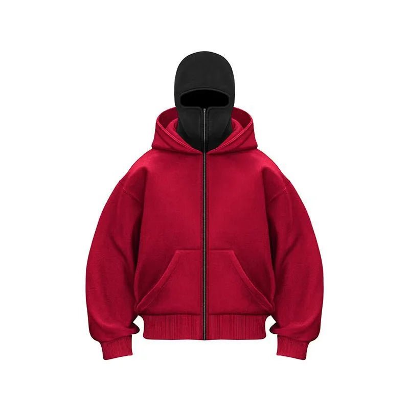 "ShadowHood™ – Y2K Masked Hoodie" - NEXUS